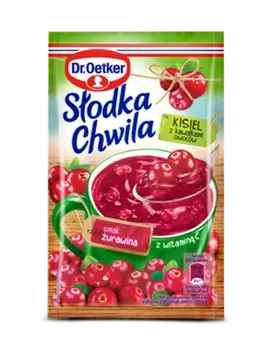 Dr. Oetker Dzērveņu garšas ķīselis (32,5 g)