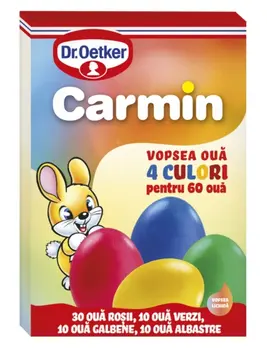Dr. Oetker Četru krāsu šķidrās olu krāsas „Carmin” 20 g