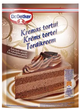 Dr. Oetker Krēms tortei ar šokolādes garšu 127g