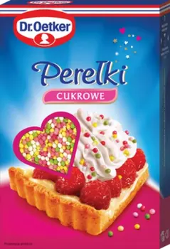 Dr. Oetker Cukura dekori, krāsainas lodītes 80 g