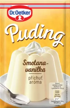 Dr. Oetker Saldā krējuma-vaniļas garšas pudiņš 38g