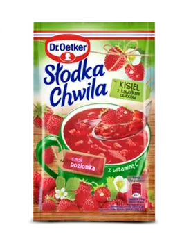 Dr. Oetker Meža zemeņu garšas ķīselis (31,5 g)
