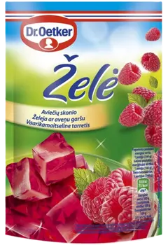 Dr. Oetker Želeja ar Aveņu garšu (72 g)