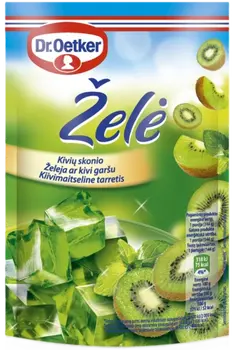 Dr. Oetker Želeja ar Kivi garšu (72 g)