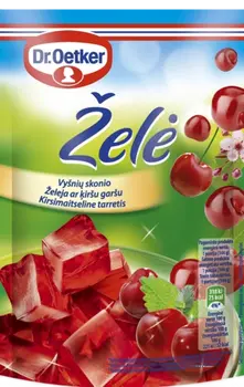 Dr. Oetker Želeja ar Ķiršu garšu (72 g)