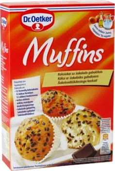 Dr. Oetker Kēksiņi ar šokolādes gabaliņiem