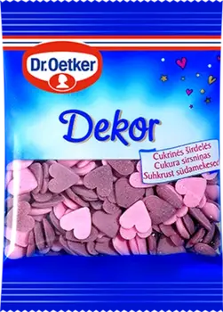 Dr. Oetker Cukura sirsniņas (10 g)