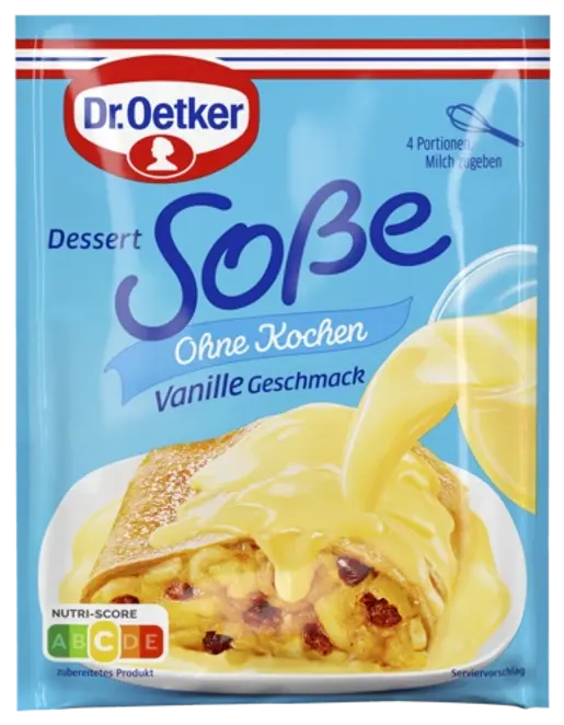 Dr. Oetker Vaniļas desertu mērce (40 g)