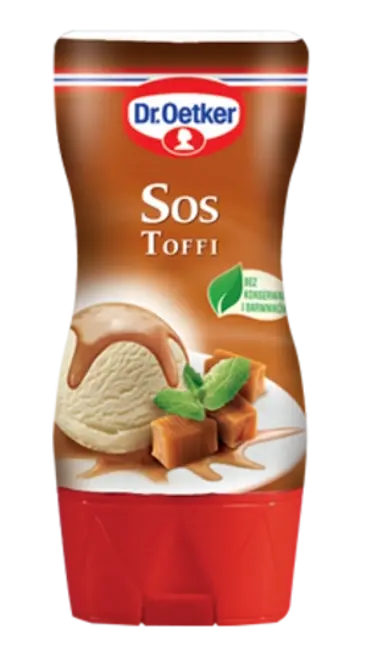 Dr. Oetker Toffee garšas desertu mērce (200 g)