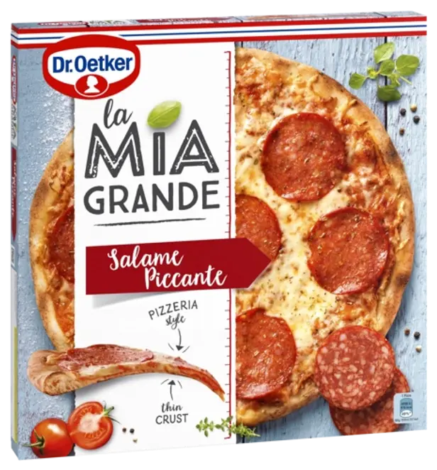 Dr. Oetker La Mia Grande 4 Salame Piccante 380 g