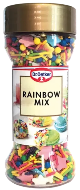 Dr. Oetker Dekoru izlase „Rainbow mix“ 50g