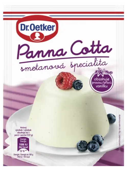 Dr. Oetker Deserts “Panna Cotta”