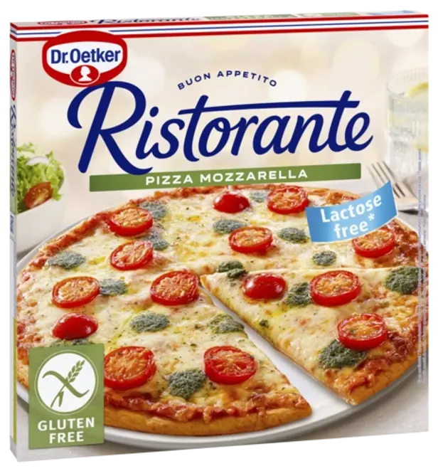 Dr. Oetker Ristorante Mozzarella, bez glutēna (370 g)