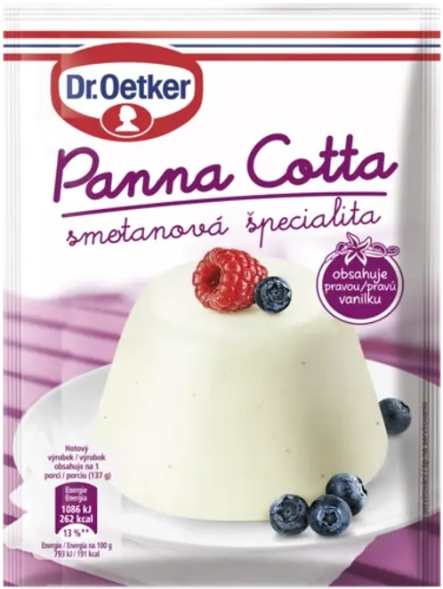 Dr. Oetker Deserts “Panna Cotta”
