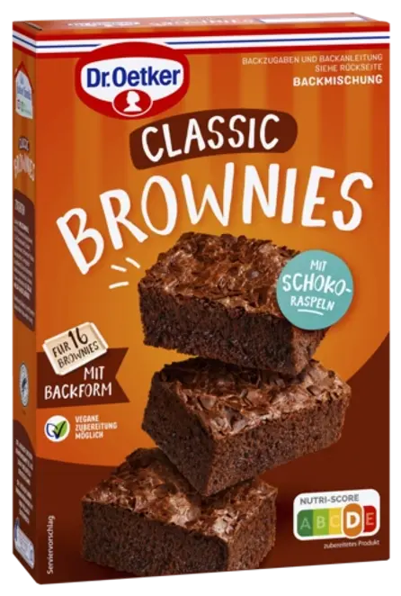 Dr. Oetker Miltu maisījums tumšā biskvīta ar rīvētu šokolādi pagatavošanai