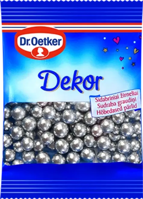 Dr. Oetker Sudraba graudi (10 g)