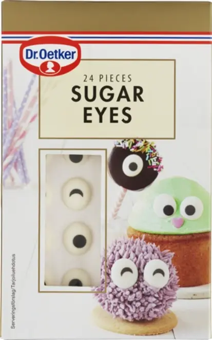 Dr. Oetker Cukura dekorācijas figūriņas “Acis” 10 g