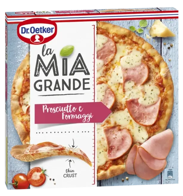 Dr. Oetker La Mia Grande Prosciutto e Formaggi 400 g