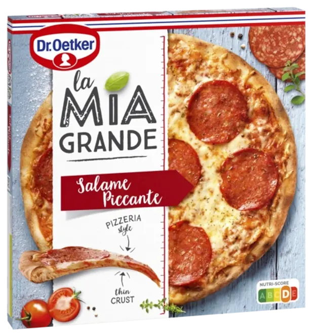 Dr. Oetker La Mia Grande 4 Salame Piccante 380 g