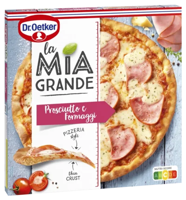 Dr. Oetker La Mia Grande Prosciutto e Formaggi 400 g
