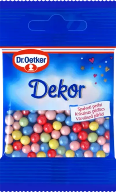 Dr. Oetker Krāsainas pērlītes (10 g)