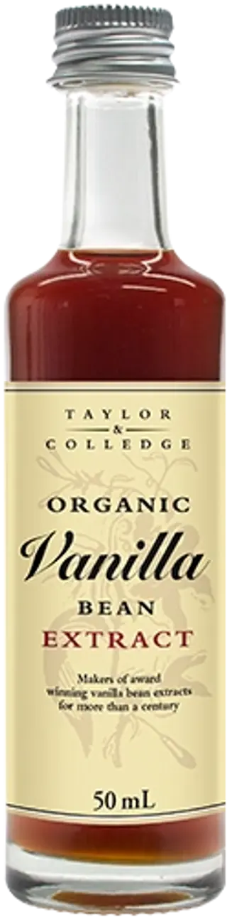 Taylor & Colledge organiskais vaniļas ekstrakts 50 ml