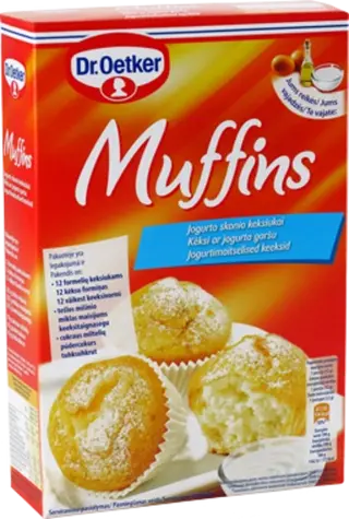 Dr. Oetker Kēksiņi ar Jogurta garšu