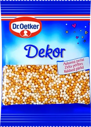Dr. Oetker gatavie cukura rotājumi