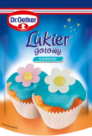 Dr. Oetker zilā cukura glazūra