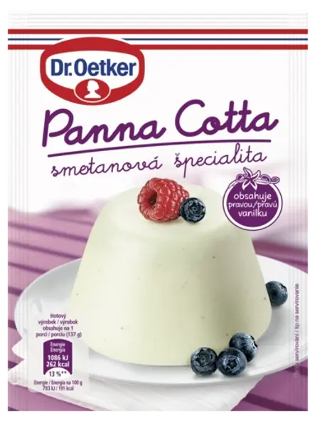Dr. Oetker deserta „Panna Cotta“
