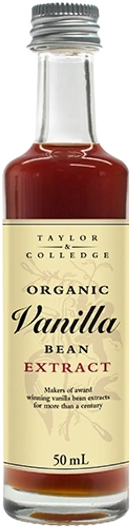 Taylor & Colledge organiskais vaniļas ekstrakts 50 ml