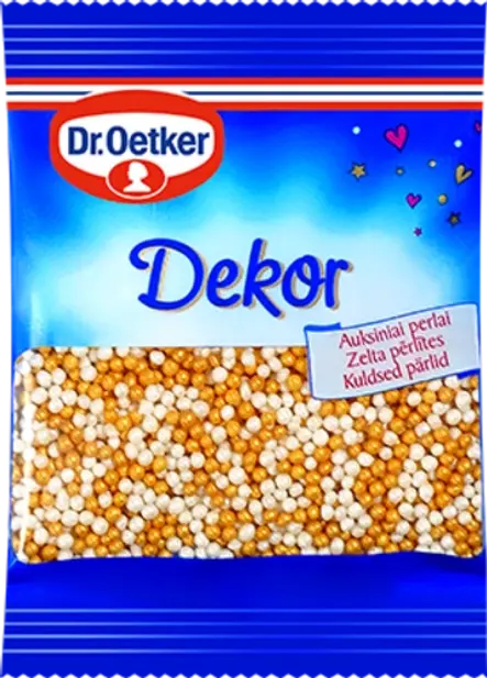 Dr. Oetker gatavie cukura rotājumi
