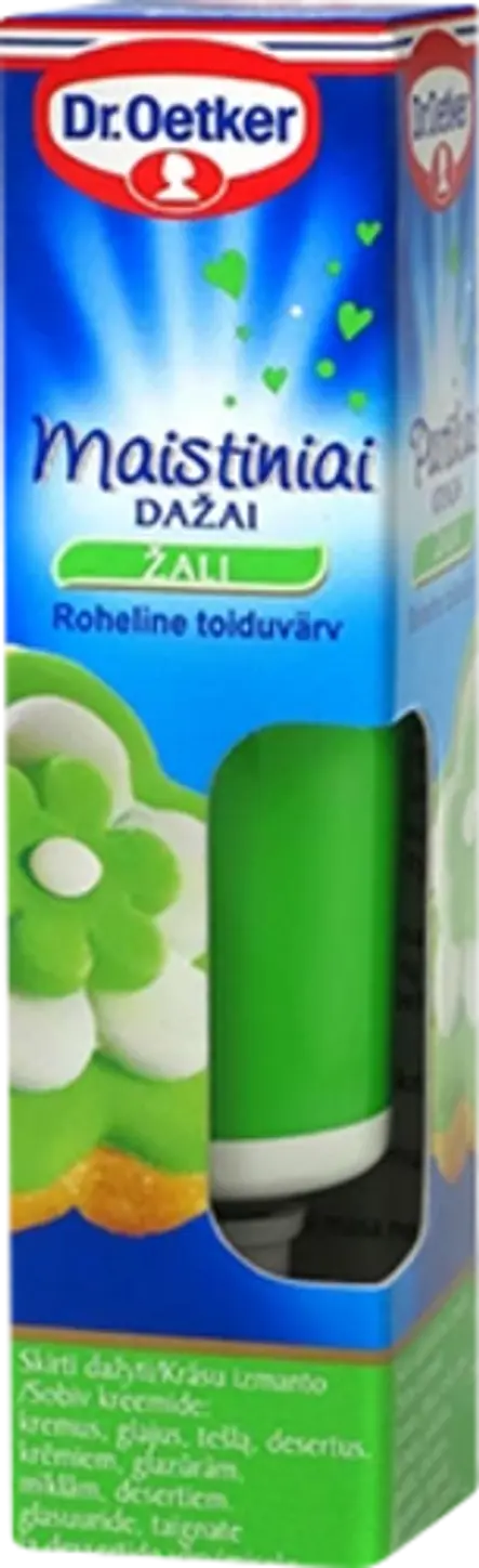 Dr. Oetker Zaļā pārtikas krāsviela (10 g)