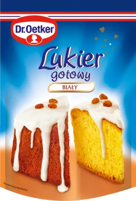 Dr.Oetker Klasikā baltā cukura glazūra
