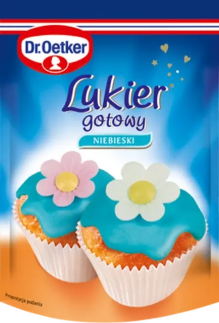 Dr. Oetker zilā cukura glazūra