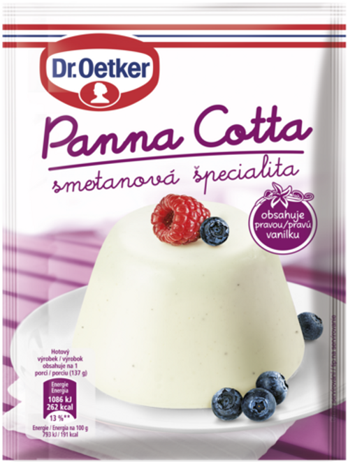 Dr. Oetker Deserts “Panna Cotta”