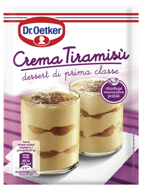 Dr. Oetker Deserts “Tiramisu krēms”