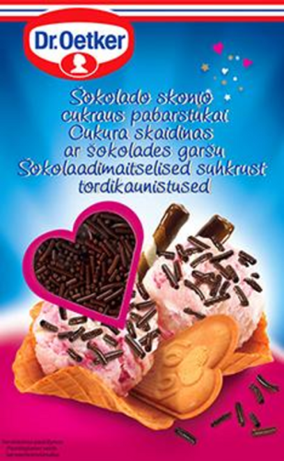 Dr. Oetker Šokolādes skaidiņas (80g)
