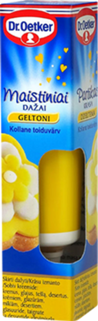 Dr. Oetker Dzeltenā pārtikas krāsviela (10 g)