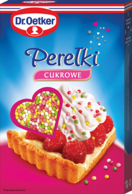 Dr. Oetker Cukura dekori, krāsainas lodītes 80 g