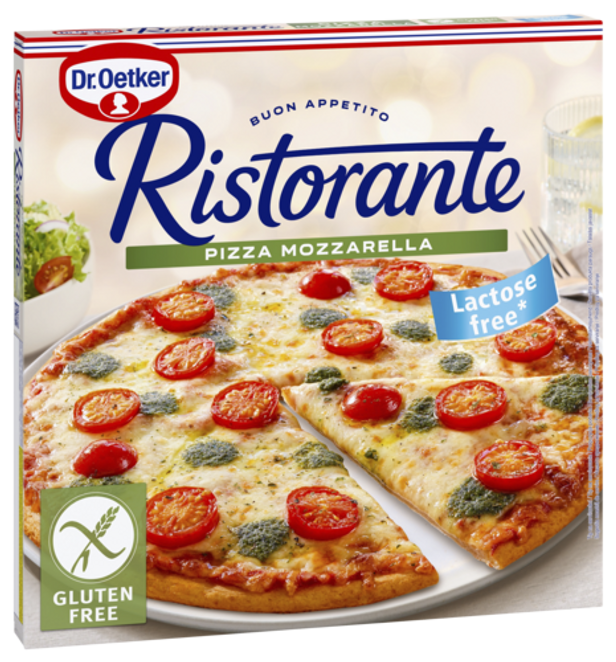 Dr. Oetker Ristorante Mozzarella, bez glutēna (370 g)