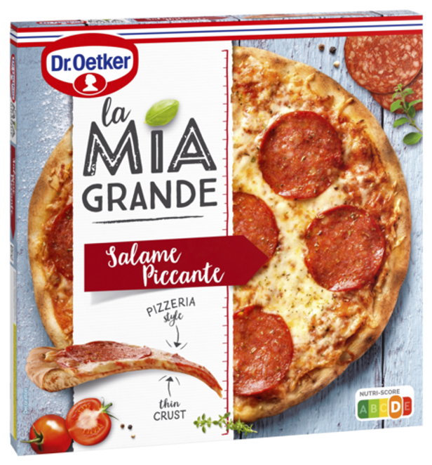 Dr. Oetker La Mia Grande 4 Salame Piccante 380 g