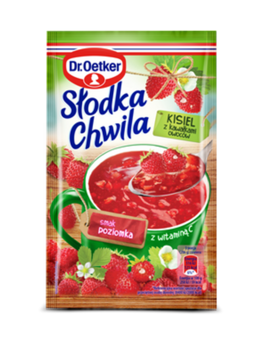 Dr. Oetker Meža zemeņu garšas ķīselis (31,5 g)
