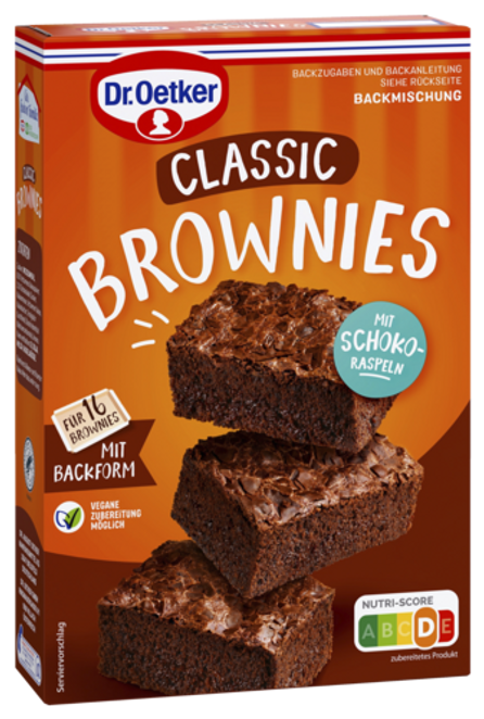 Dr. Oetker Miltu maisījums tumšā biskvīta ar rīvētu šokolādi pagatavošanai